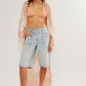 Free People Spellbound Tie Dye Kimono
